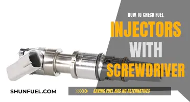 Testing Fuel Injectors: A Screwdriver's Diagnostic Guide