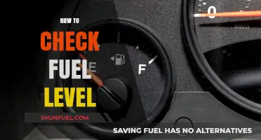 Quick Guide: Checking Your Vehicle's Fuel Level Accurately and Easily