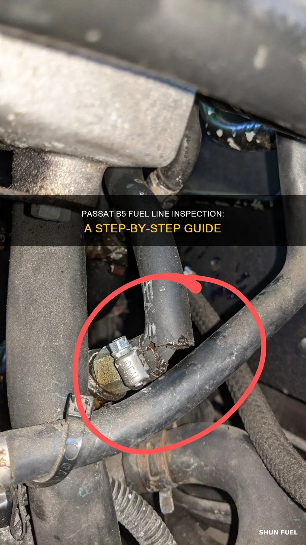 how to check fuel line passat b5