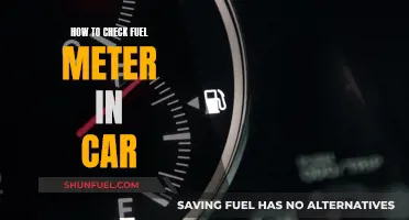 Checking Your Car's Fuel Meter: A Step-by-Step Guide