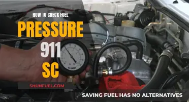 Checking Fuel Pressure: DIY Guide for Your 911 SC