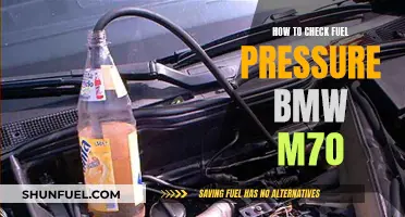 Checking Fuel Pressure: BMW M70 Guide