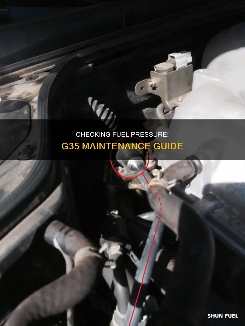 how to check fuel pressure g35