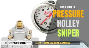 Checking Fuel Pressure: Holley Sniper Essentials