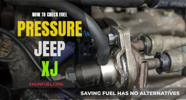 Checking Fuel Pressure in Jeep XJ: DIY Guide