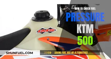 Checking Fuel Pressure: KTM 500 Guide