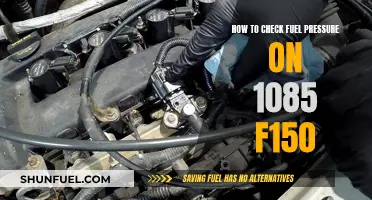 Checking Fuel Pressure: 1985 F150 Maintenance Guide