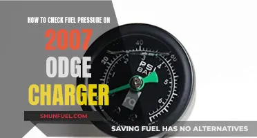 Checking Fuel Pressure: 2007 Dodge Charger Guide