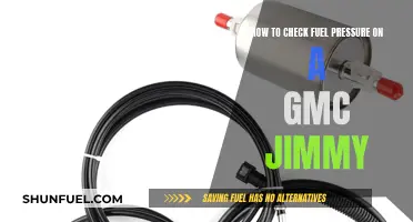 Checking Fuel Pressure on GMC Jimmy: Step-by-Step Guide