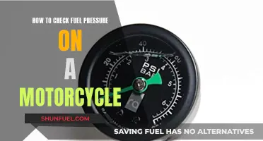 Checking Fuel Pressure: A Guide for Motorcycles