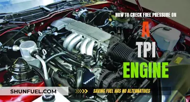 Checking Fuel Pressure on a TPI Engine: Step-by-Step Guide