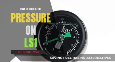 Checking Fuel Pressure on LS1: A Step-by-Step Guide