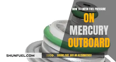 Checking Fuel Pressure on Your Mercury Outboard