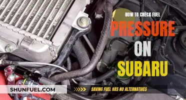 Checking Fuel Pressure on Your Subaru: A Step-by-Step Guide