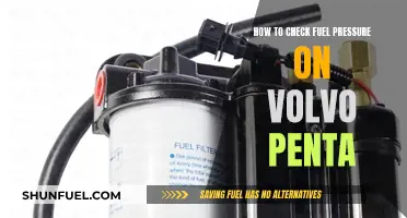 Checking Fuel Pressure: Volvo Penta Guide