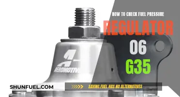 Checking Fuel Pressure Regulator in G35: DIY Guide