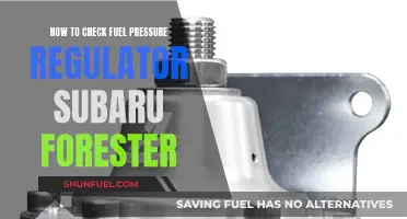 Checking Fuel Pressure Regulator in Subaru Forester: Step-by-Step Guide