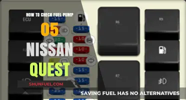 Diagnosing Fuel Pump Issues in Your 2005 Nissan Quest: A Guide