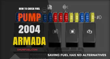 Checking Your 2004 Armada's Fuel Pump: A Step-by-Step Guide