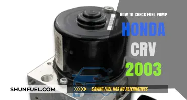 Diagnosing Fuel Pump Issues in Your 2003 Honda CR-V: A Guide