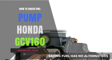 Checking Your Honda GCV160 Fuel Pump: A Step-by-Step Guide