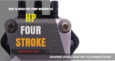 Checking Your Mercury 50 HP Four-Stroke Fuel Pump: A Step-by-Step Guide