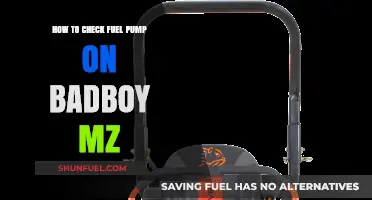 Troubleshooting Guide: Checking Fuel Pump on Bad Boy MZ Mower