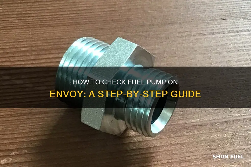 how to check fuel pump on envoy
