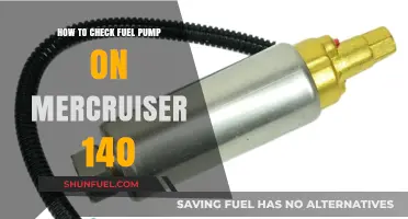 Diagnosing Mercruiser 140 Fuel Pump Issues: A Step-by-Step Guide