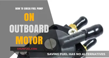 Troubleshooting Outboard Motors: A Step-by-Step Guide to Check Fuel Pumps