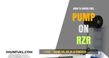 Diagnosing Your RZR's Fuel Pump: A Step-by-Step Guide to Check and Test