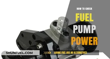 Diagnosing Fuel Pump Issues: A Step-by-Step Power Check Guide