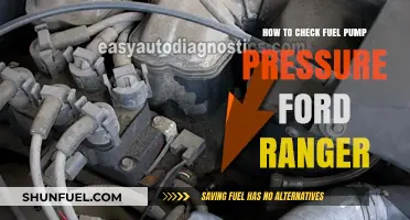 Ford Ranger Fuel Pump Pressure Check: Step-by-Step Guide