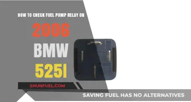 Diagnosing Fuel Pump Relay Issues in Your 2006 BMW 525i