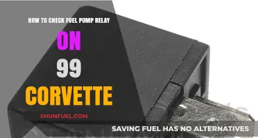 Diagnosing Fuel Pump Relay Issues in Your 1999 Corvette: A Guide
