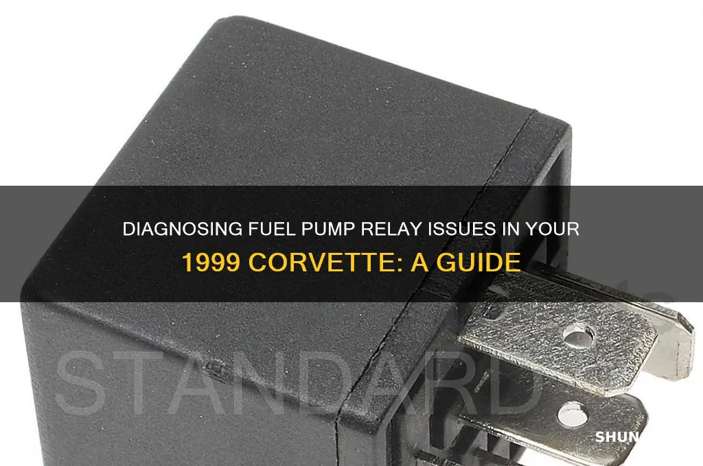 how to check fuel pump relay on 99 corvette