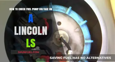 Checking Fuel Pump Voltage on Your Lincoln LS: A Step-by-Step Guide
