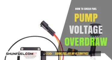 Diagnosing Fuel Pump Voltage Overdraw: A Step-by-Step Testing Guide