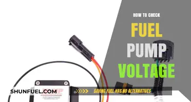 Checking Fuel Pump Voltage: A Step-by-Step Diagnostic Guide