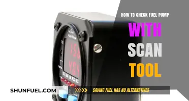 Diagnosing Fuel Pump Issues: Using a Scan Tool for Accurate Checks