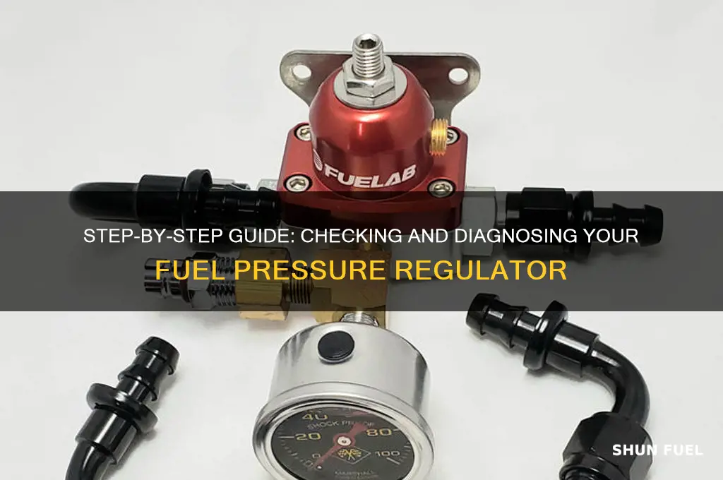 how to check fuel regulator