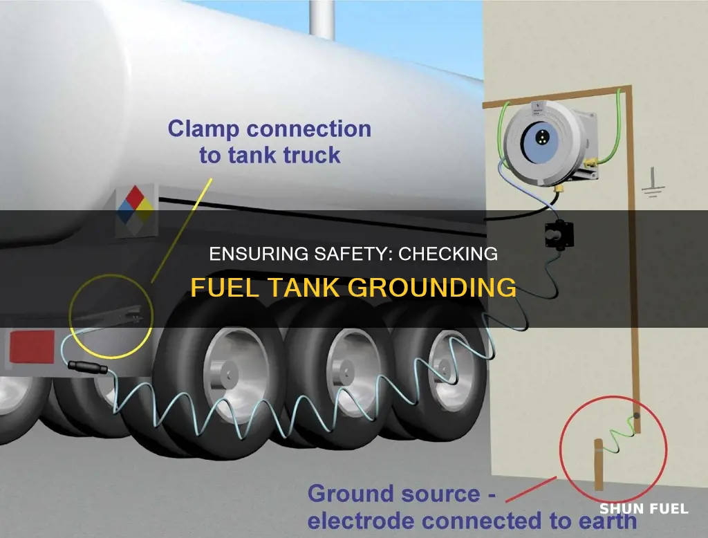 how to check fuel tank grounding