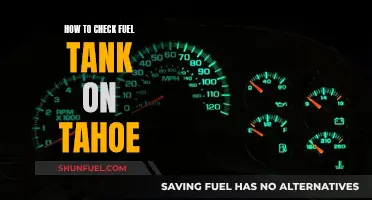 Tahoe Fuel Tank: A Step-by-Step Guide to Checking