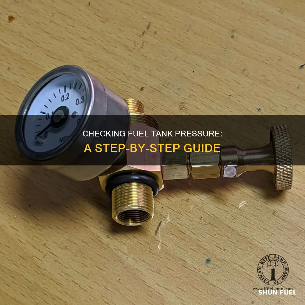 how to check fuel tank pressure