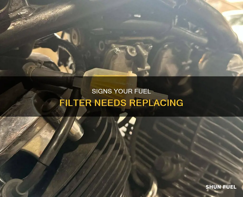 how to check if fuel filter is blocked