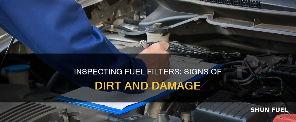 how to check if fuel filter is dirty