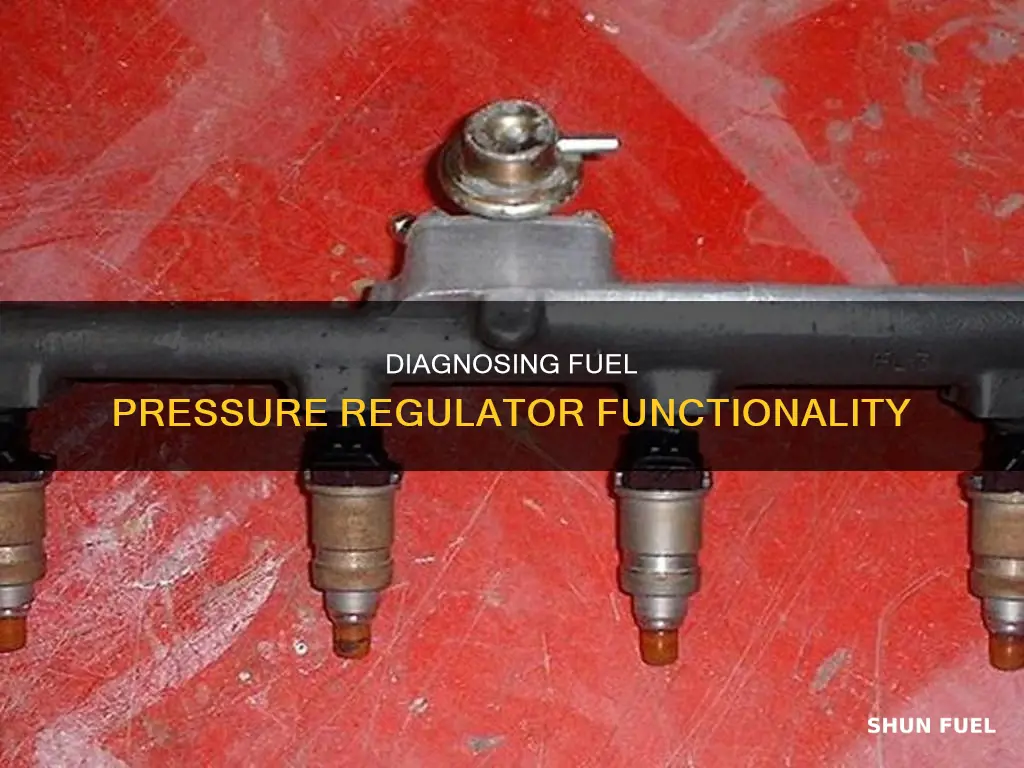 how to check if fuel pressure regulator is working