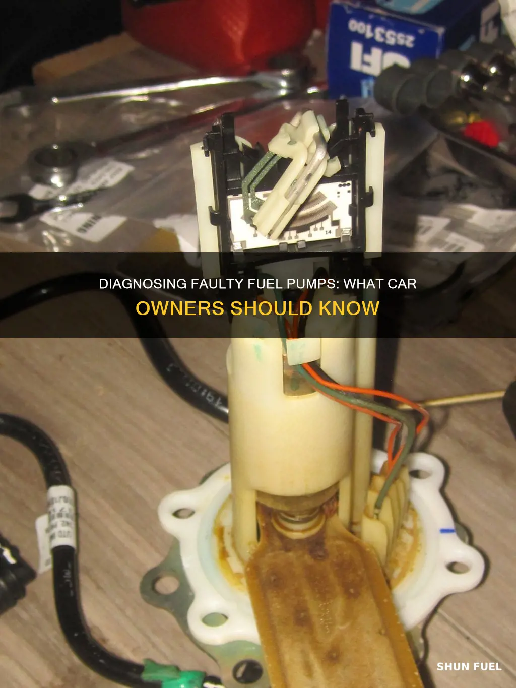 how to check if fuel pump is bad in car