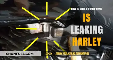 Detecting Fuel Pump Leaks in Your Harley: A Step-by-Step Guide