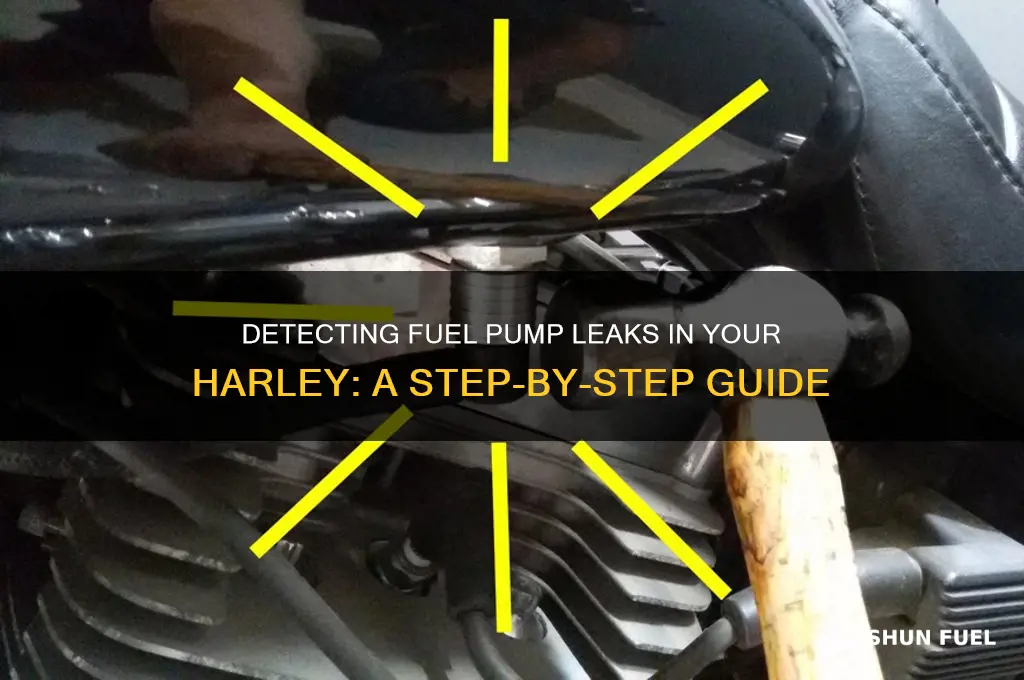 how to check if fuel pump is leaking harley